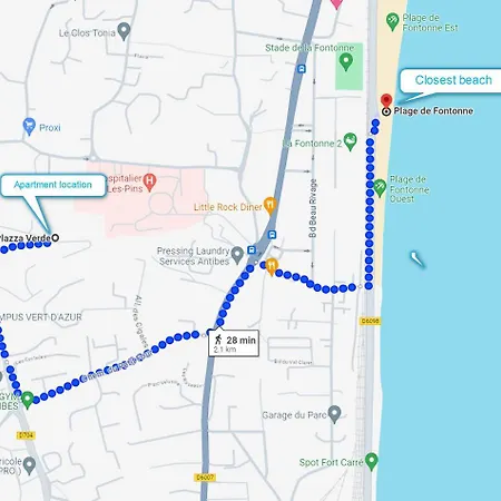 Bright & Calm Sea-view * Antibes